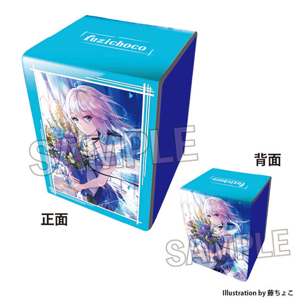 『工画堂スタジオイラストレーターセレクション』イラスト合皮製デッキケースNT 藤ちょこ 透を束ねて